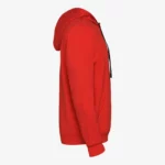 Sudadera Capybara surfer vibes (rojo) (lateral derecho)
