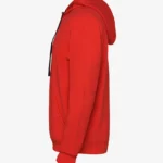 Sudadera Capybara surfer vibes (rojo) (lateral izquierdo)