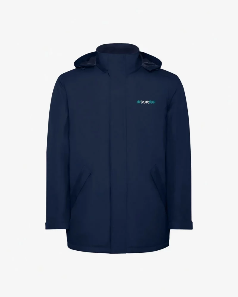 Abrigo niños Canberra Mr Trendy Bear (azul marino) (delante)