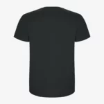 Camiseta niño Keep Calm and Capy Skate On (plomo oscuro) (detrás)