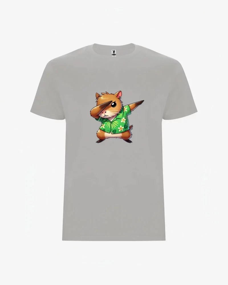 Camiseta niños Dabbing Capybara (ópalo) (delante) Camiseta niños Dabbing Capybara (ópalo) (delante)