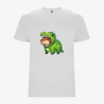 Camiseta niños Dinosaur Capybara (blanco) (delante)