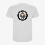 Camiseta niños Little Rockstar Monkey (blanco) (detrás)