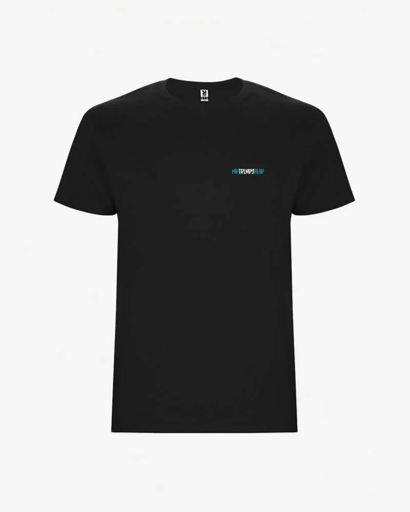 Camiseta niños Little Rockstar Monkey (negro) (delante)