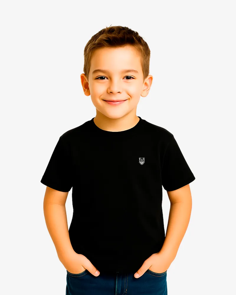 Camiseta niños Little rockstars(negro) (delante) Camiseta niños Little rockstars(negro) (delante)