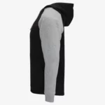 Hoodie niño Keep Calm and Capy Skate On (negro) (lateral izquierdo)