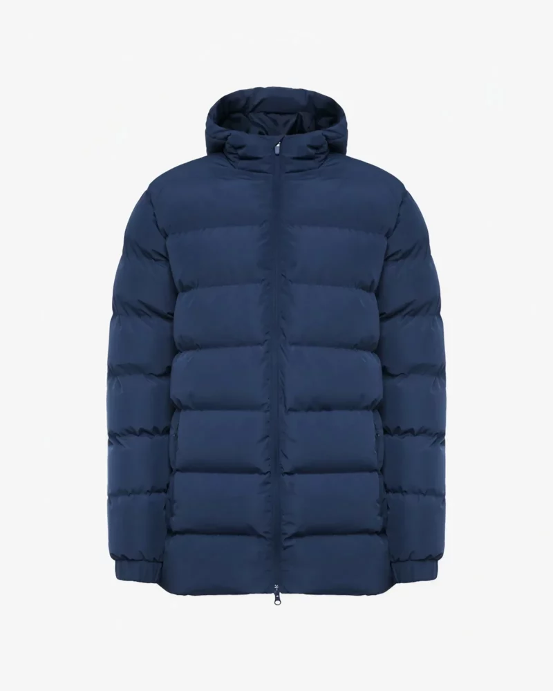 Parka niños Canberra Mr Trendy Bear (azul marino) (delante)