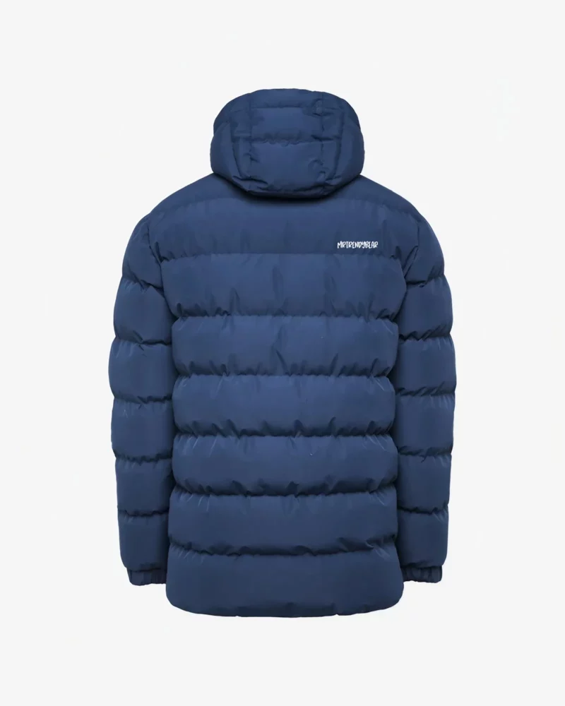 Parka niños Canberra Mr Trendy Bear (azul marino) (detrás)