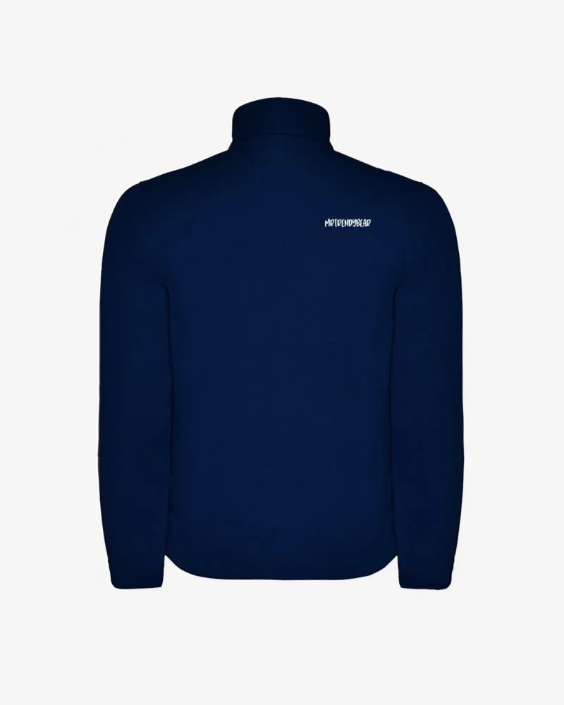 Softshell niños Canberra Mr Trendy Bear (azul marino) (detrás)