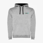 Sudadera niños Dabbing Capybara (gris vigoré) (delante)