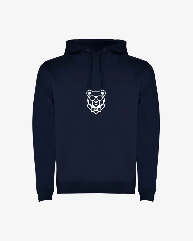 Sudadera niños Perth Mr Trendy Bear (azul marino) (delante)