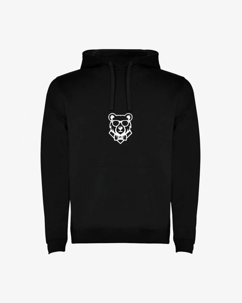 Sudadera niños Perth Mr Trendy Bear (negro) (delante)