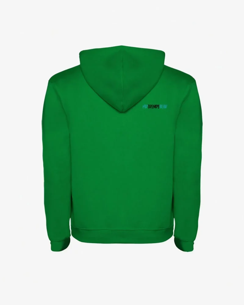 Sudadera niños Perth Mr Trendy Bear (verde kelly) (detras)