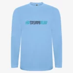 Camiseta manga larga niños Melbourne Mr Pirete Bear (azul celeste) (delante)