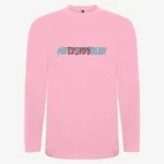 Camiseta manga larga niños Melbourne Mr Pirete Bear (rosa claro) (delante)