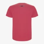 Camiseta niña Dog love (rojo crisanteno) (detrás)