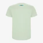 Camiseta niños Llama en el desierto (verde mist) (detrás)