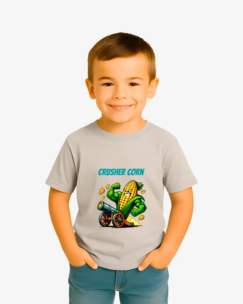 Camiseta niños Crusher corn (ópalo) (delante) Camiseta niños Crusher corn (ópalo) (delante)