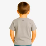 Camiseta niños Wild Rock Band (gris vigoré) (detrás)