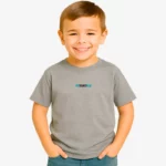 Camiseta niños Adelaida Mr Trendy Bear (gris vigoré) (delante)