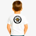 Camiseta niños Little rockstar Bee (blanco) (detrás)