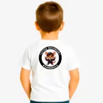 Camiseta niños Little rockstar Kangaroo (blanco) (detrás)