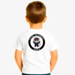 Camiseta niños Little rockstar Rat (blanco) (detrás)
