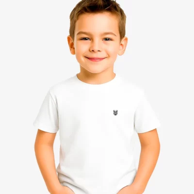Camiseta niños Sydney Mr Trendy Bear (blanco) (delante)