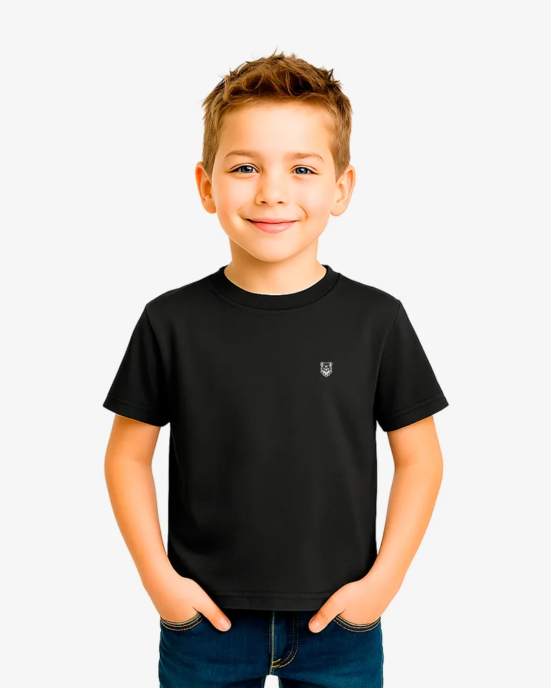 Camiseta niños Sydney Mr Trendy Bear (plomo oscuro) (delante)