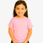 Camiseta niños Sydney Mr Trendy Bear (rosa claro) (delante)
