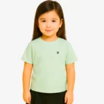 Camiseta niños Sydney Mr Trendy Bear (verde mist) (delante)