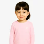 Camiseta manga larga niños Sydney Mr Trendy Bear (rosa claro) (delante)