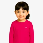 Camiseta manga larga niños Sydney Mr Trendy Bear (rosetón) (delante)