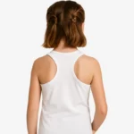 Camiseta tirantes niña Sydney Mr Trendy Bear (blanco) (detrás)