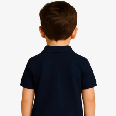 Polo niños Sydney Mr Trendy Bear (azul marino) (detrás)