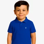 Polo niños Sydney Mr Trendy Bear (azul royal) (delante)