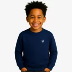 Sudadera niños Sydney Mr Trendy Bear (azul marino) (delante)