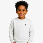 Sudadera niños Sydney Mr Trendy Bear (blanco) (delante)