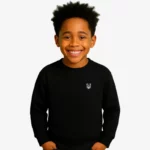 Sudadera niños Sydney Mr Trendy Bear (negro) (delante)