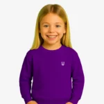 Sudadera niños Sydney Mr Trendy Bear (púrpura) (delante)