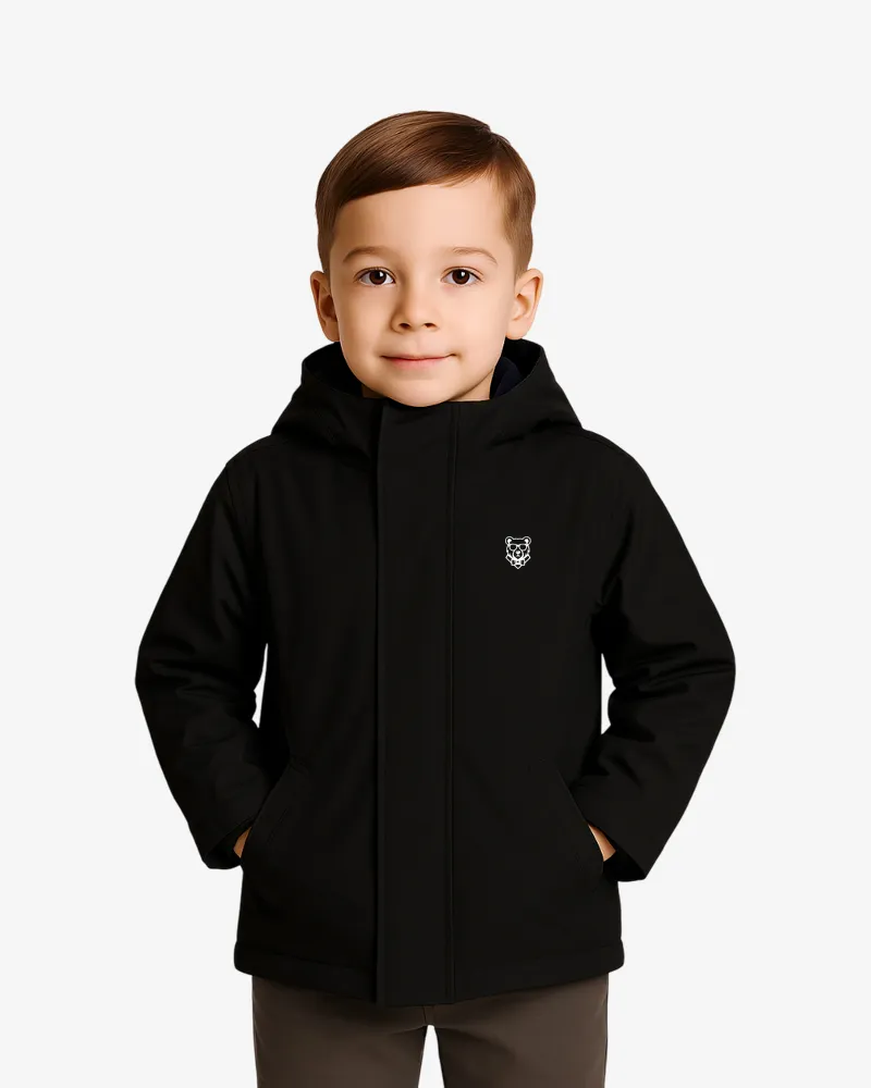 Abrigo niños Sydney Mr Trendy Bear (negro) (delante)