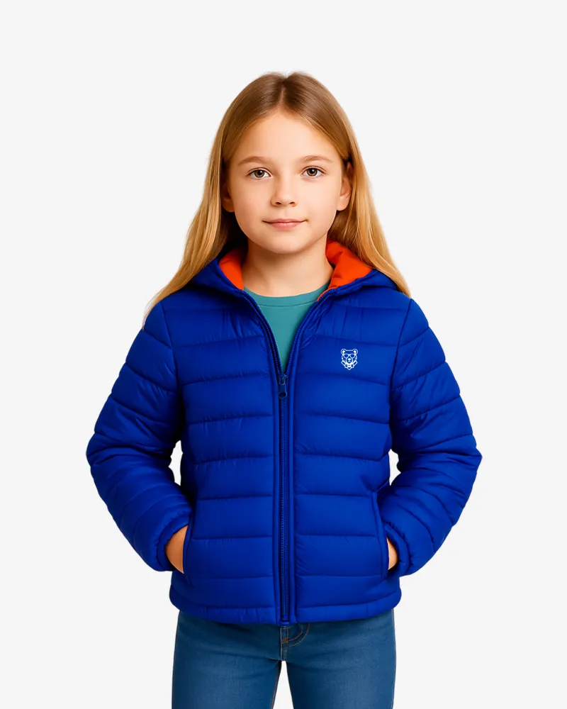 Chaqueta niños Sydney Mr Trendy Bear (azul eléctrico) (delante)