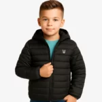 Chaqueta niños Sydney Mr Trendy Bear (negro) (delante)