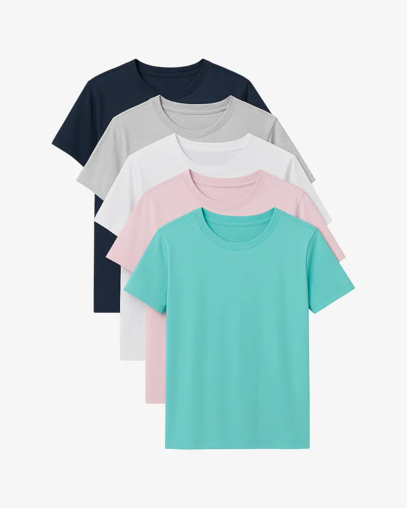 Pack 5 camisetas niños