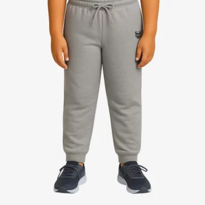 Pantalón largo niños Sydney Play (gris vigoré) (delante)