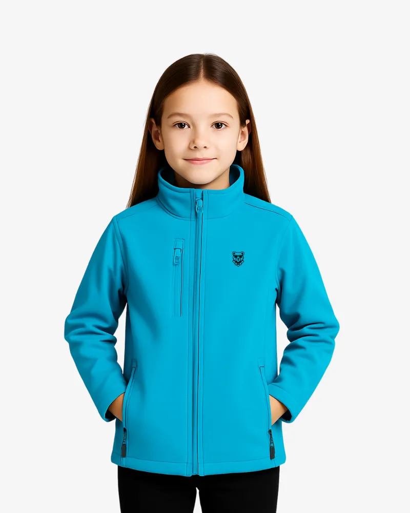 Softshell Pro Sydney Mr Trendy Bear (aguamarina) (delante)