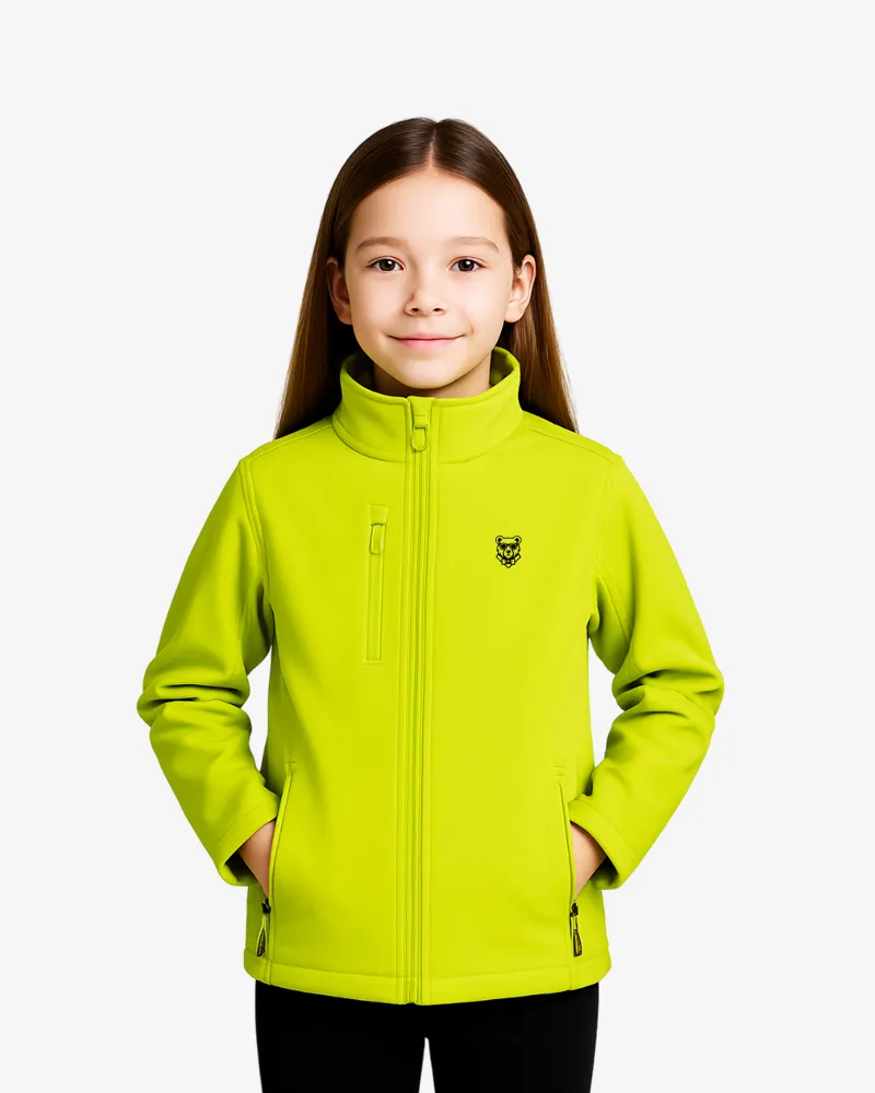 Softshell Pro Sydney Mr Trendy Bear (lima) (delante)