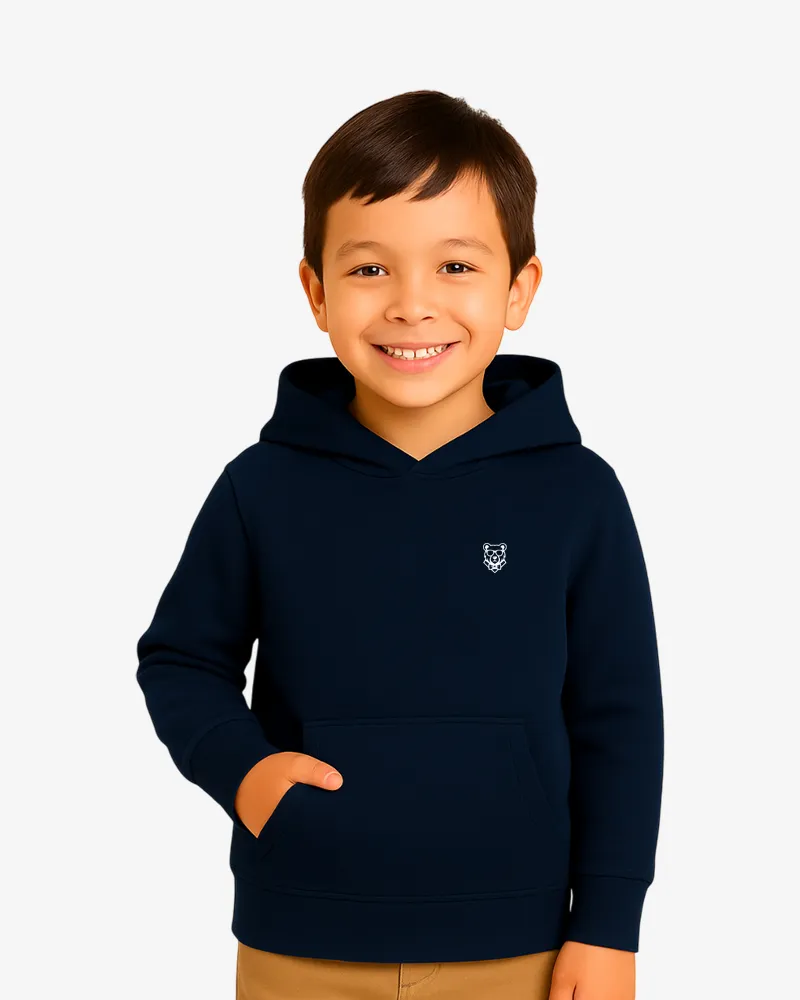 Sudadera Core niños Sydney Mr Trendy Bear (azul marino) (delante)