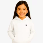 Sudadera Core niños Sydney Mr Trendy Bear (blanco) (delante)