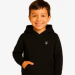 Sudadera Core niños Sydney Mr Trendy Bear (negro) (delante)